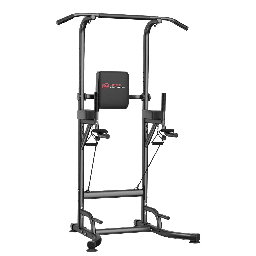 Power Tower Home Dip Station Pull Up Bar Multi-Function Power Tower Push Up Workout Abdominal Exercise for Gym Strength Training