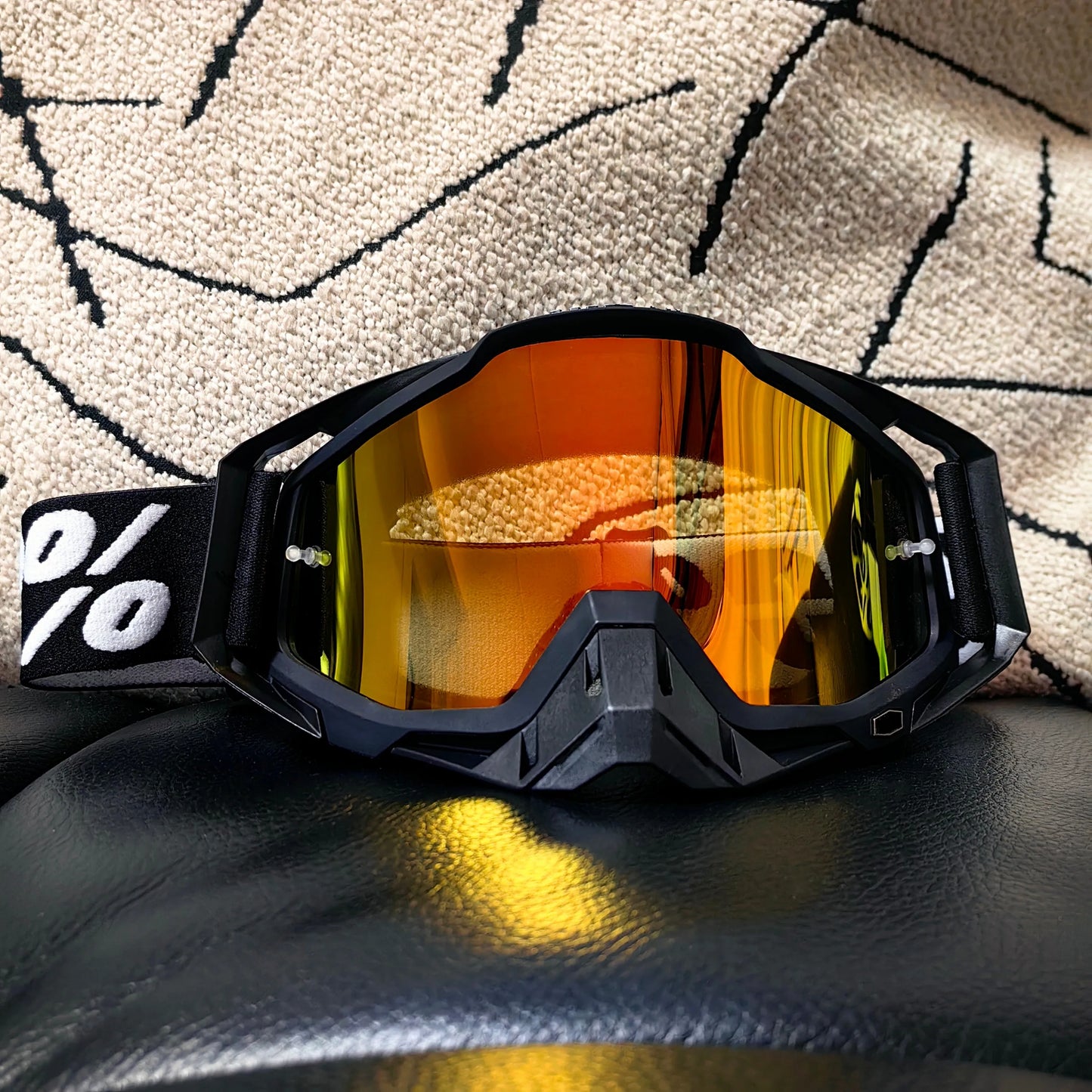 Motorradbrille – Premium-Offroad-Reitbrille für alle Helme, beschlagfrei, kratzfest, UV400, grenzüberschreitende Outdoor-Sportausrüstung
