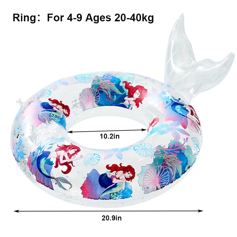 Rooxin Pool Float Aufblasbarer Schwimmring Rohr Erwachsener Schwimmring für Sommer Wassersport Schwimmkreis Schwimmen Schwimmend