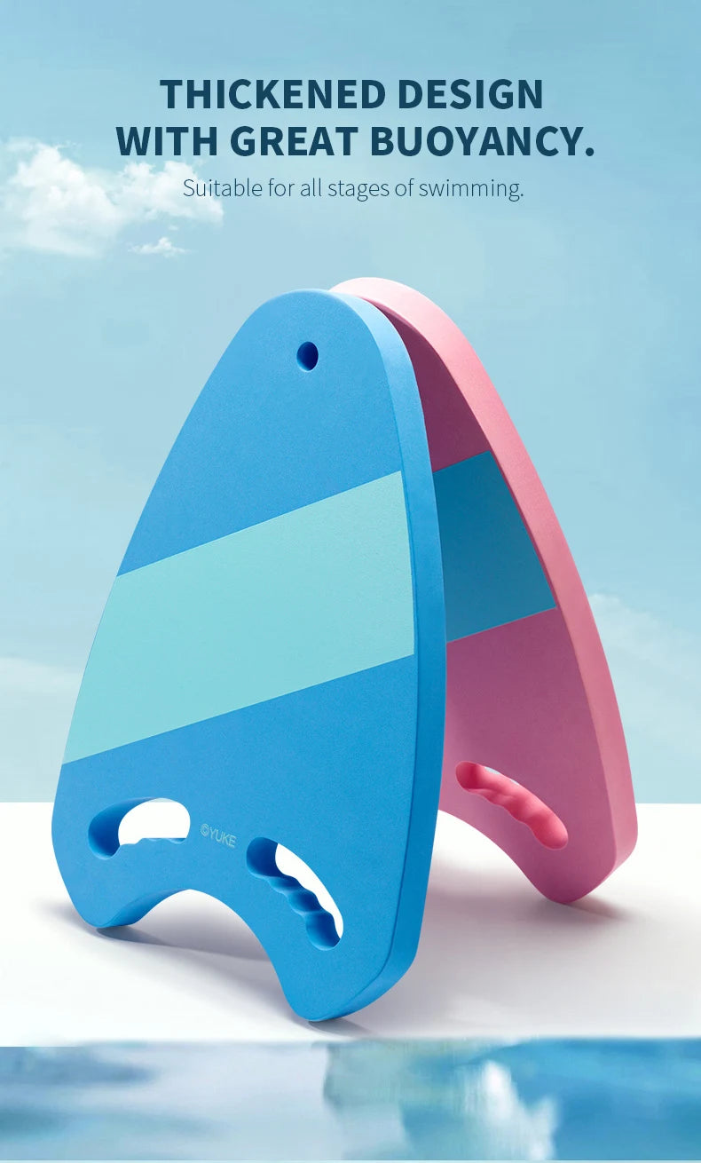 Premium-Schwimm brett für Erwachsene und Kinder-farbenfrohes Design, 3cm dick, stromlinien förmige Form, leicht zu greifen, haltbares Eva-Material