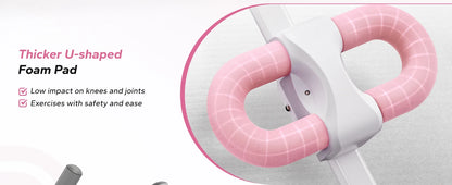 MERACH Ab-Maschine, verstellbarer Trainer, Workout, faltbarer Knieschutz, Bauchtrainingsgerät, Core Ab-Übungssystem, Trainer