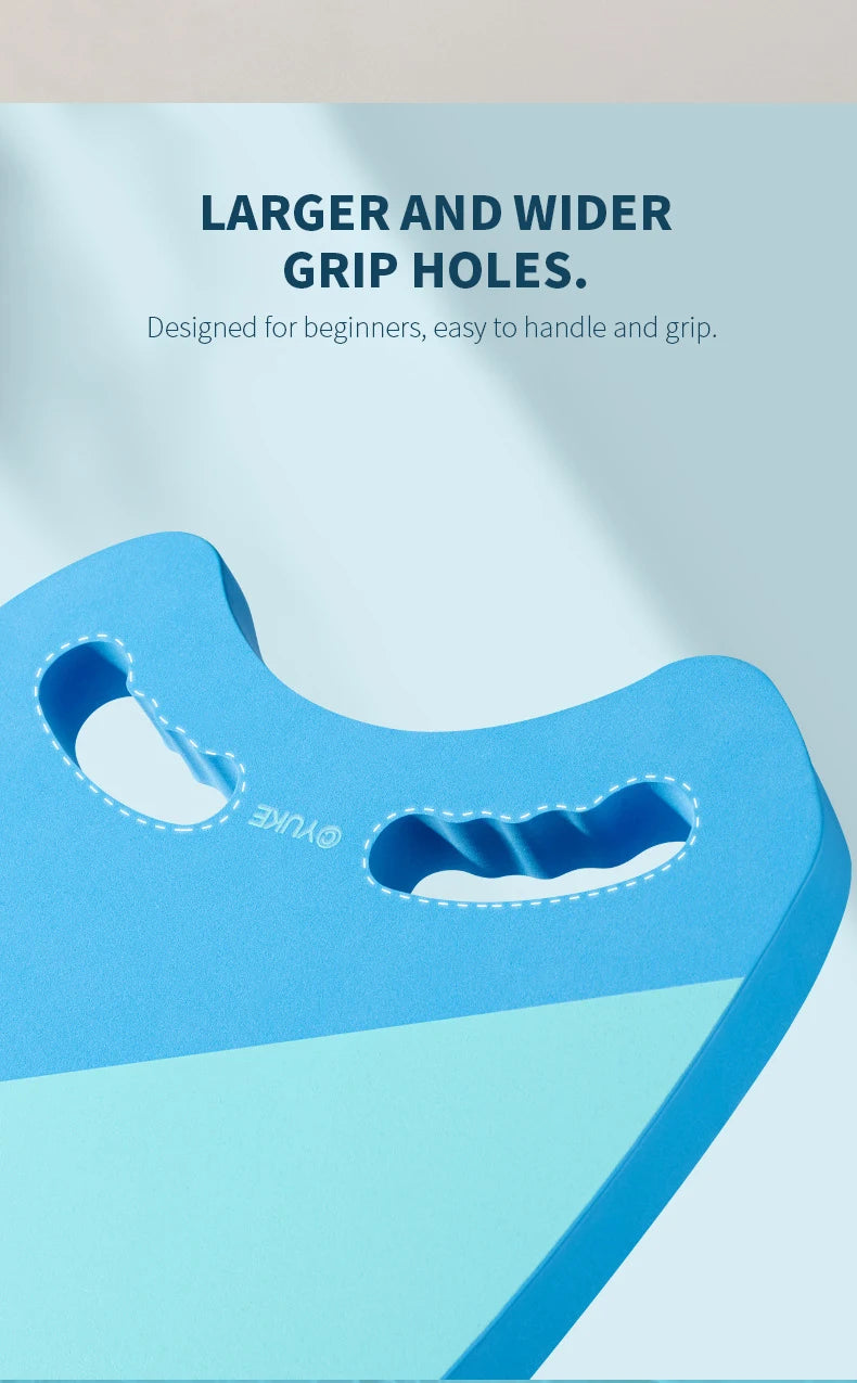 Premium-Schwimm brett für Erwachsene und Kinder-farbenfrohes Design, 3cm dick, stromlinien förmige Form, leicht zu greifen, haltbares Eva-Material