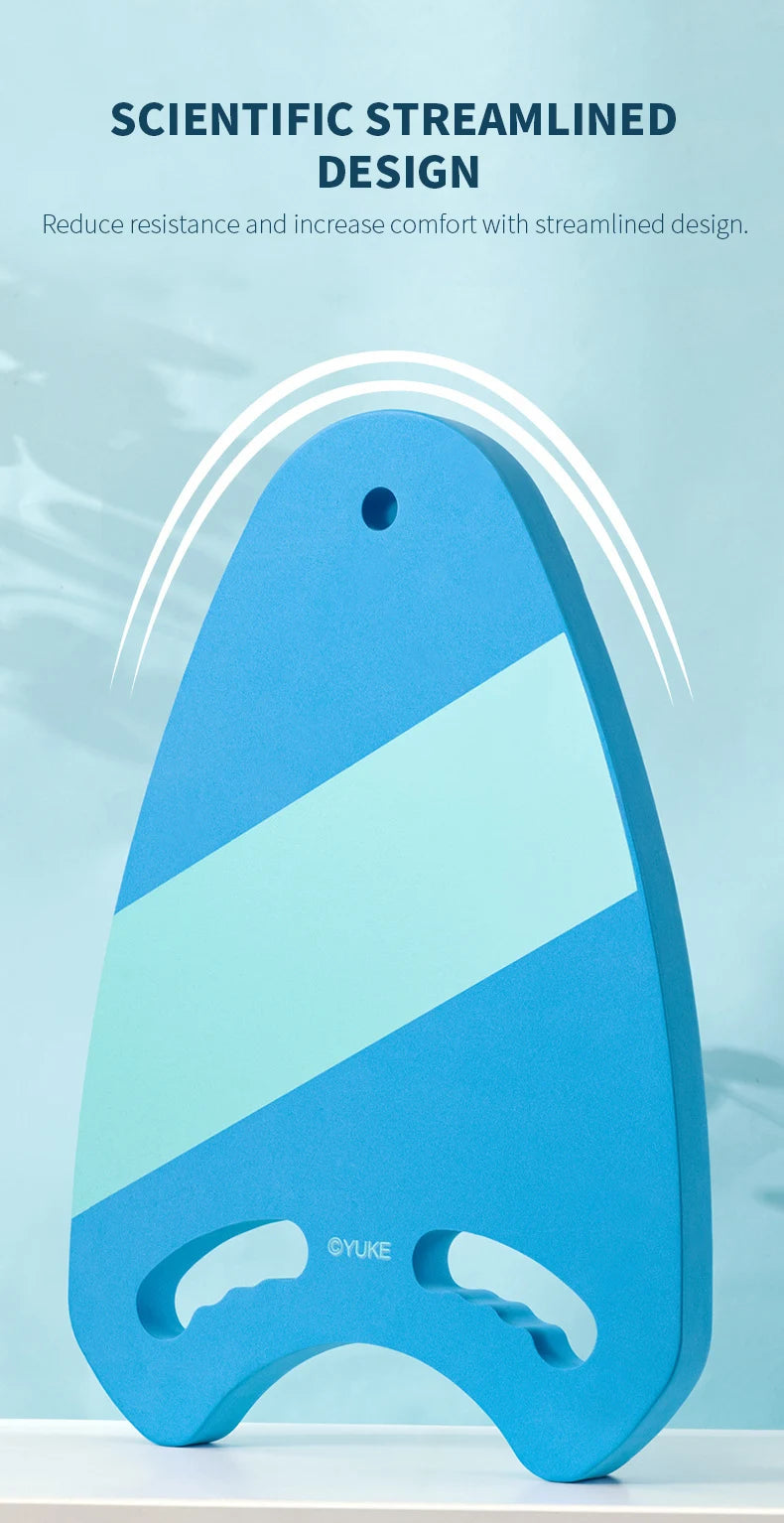 Premium-Schwimm brett für Erwachsene und Kinder-farbenfrohes Design, 3cm dick, stromlinien förmige Form, leicht zu greifen, haltbares Eva-Material