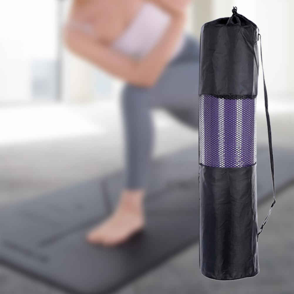 Gymnastikmatte, Yoga-Sport, für Fitnessstudio zu Hause, für Übungen, Stretch, Bauchmuskeln, Meditationsmatte, Pilates, Übung, Yoga-Matte, Tasche
