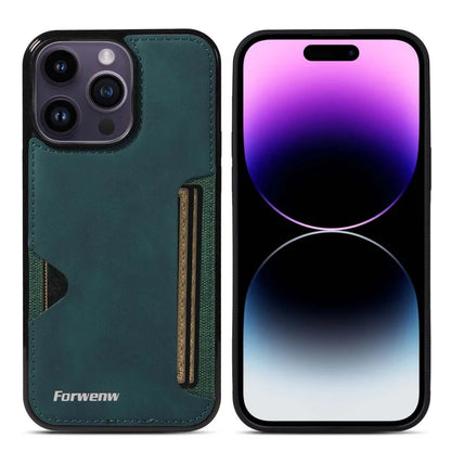 Retro-Kartenhalter-Handyhülle für iPhone 17 16 15 14 13 12 11 Pro Max 16E Air XS XR SE 7 8 Plus Business Wallet PU-Lederhülle