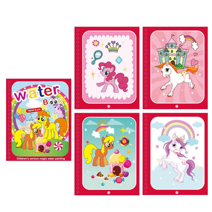 NEUE Kinder Magische Wasser Zeichnung Bücher Malbücher Malerei Spielzeug für Kinder Geburtstag Weihnachten Neujahr Geschenk für Jungen und Mädchen