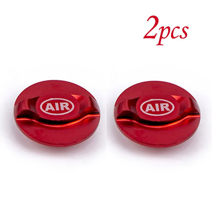 1/2/8 stücke MTB Fahrrad Federung Gabel Kappe Fahrrad Front Air Gabel Abdeckung Aluminium Legierung Luft Gas Schulter Abdeckung gabel Düse Schutz