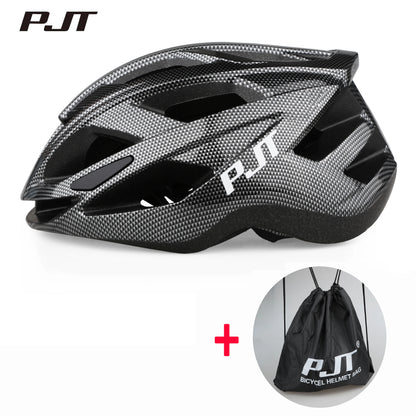 PJT Fahrradhelm Mann Frauen Straße Mountainbike Helm Outdoor Fahrrad Skateboard Roller In-Form Ultraleichter Fahrradhelm