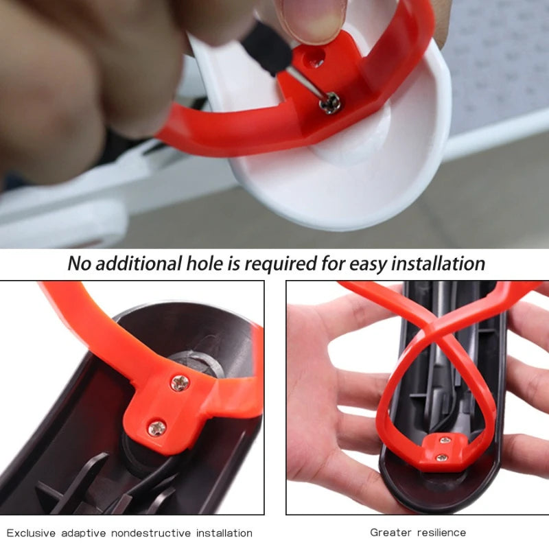 Wasserdichter hinterer Kotflügel für Rollerreifen, bruchsichere Halterung, mit Schrauben und Zubehör, passend für Xiaomi Mijia MI 1S