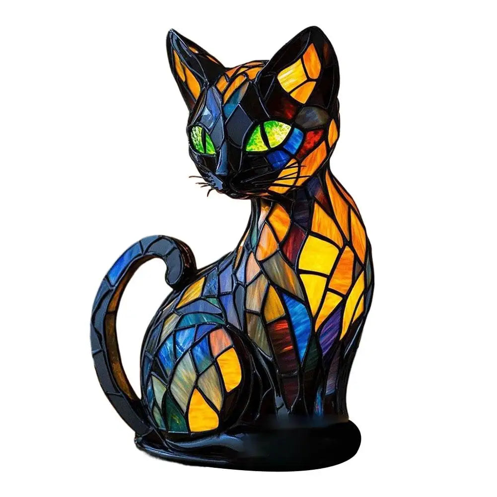 3D süße Katze magische bunte Dekor LED-Licht USB-betrieben langlebige Dekoration für Schlafzimmer Schreibtisch Home Office 3D dreidimensionales Design
