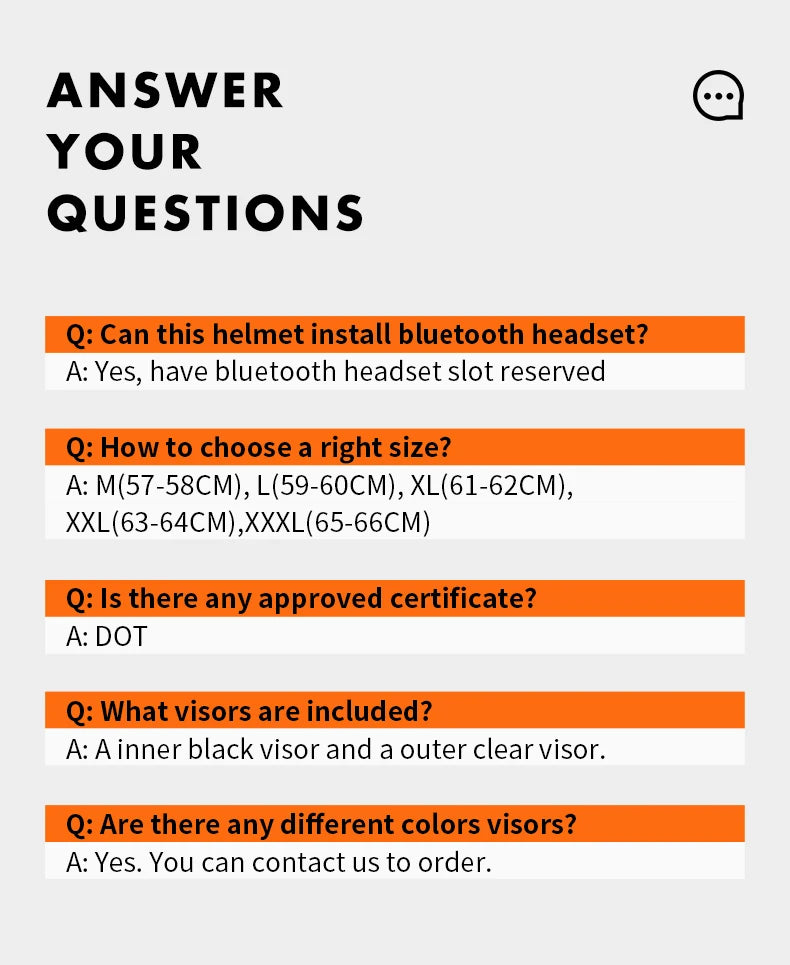 Integraler Motorradhelm mit Dual-Visier, Cyril hochklappbarer Motorradhelm mit Bluetooth-Steckplatz für Erwachsene, DOT-zugelassener Helm