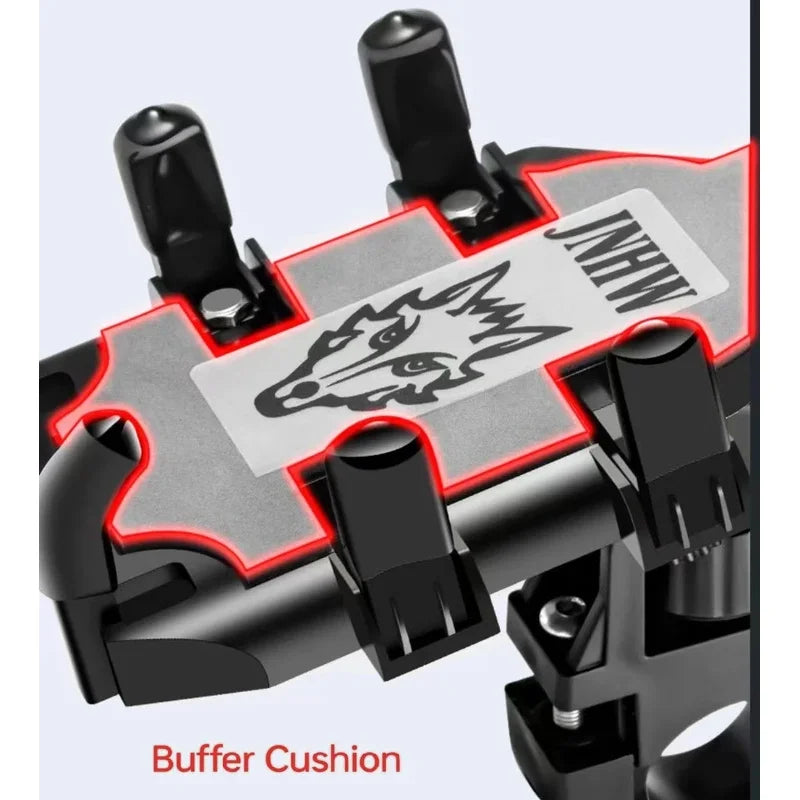 Neue Universal Verbesserte Acht Krallen Handy Halter für Motorrad Roller ATV Fahrrad E-bike Handy Halterung