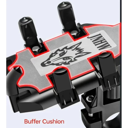 Neue Universal Verbesserte Acht Krallen Handy Halter für Motorrad Roller ATV Fahrrad E-bike Handy Halterung