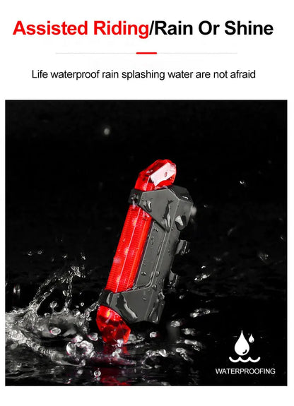 Radfahren Fahrrad Vorne Hinten Licht/Set Fahrrad Verteidigung Taschenlampe Stick MTB Wasserdichte Rücklicht LED Laterne Fahrrad Zubehör