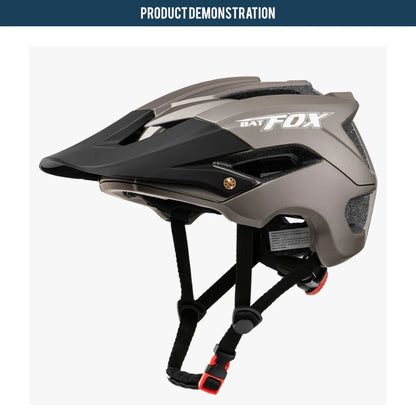 BATFOX MTB Helm Radfahren Herren Fahrradhelm Casco Bicicleta Ultralight Racing Speedframe Mountain Road Fahrradhelme