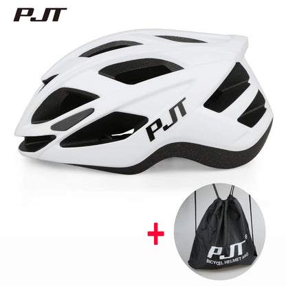PJT Fahrradhelm Mann Frauen Straße Mountainbike Helm Outdoor Fahrrad Skateboard Roller In-Form Ultraleichter Fahrradhelm