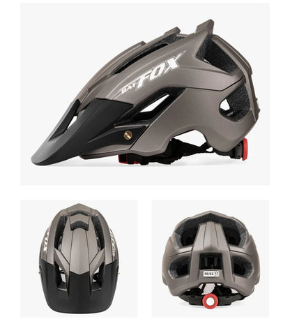 BATFOX MTB Helm Radfahren Herren Fahrradhelm Casco Bicicleta Ultralight Racing Speedframe Mountain Road Fahrradhelme
