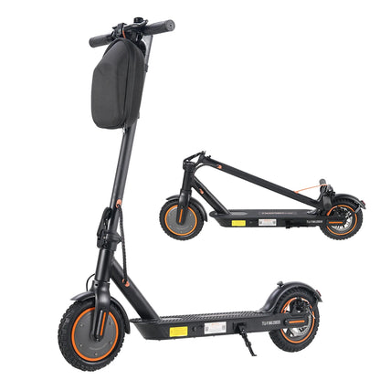 TWOFISH Elektroroller, 400 W Leistungsmotor, 9 Zoll Reifen, 10,4 Ah Akku, 100 kg Last, 28 km/h Scheibenbremse mit intelligenter App, faltbarer Escooter