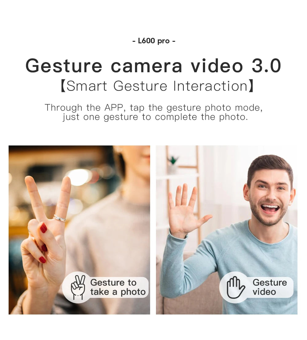 L600 PRO GPS-Drohne, professionelle 4K HD Dual-Kamera 360° °   Hindernisvermeidung Bürstenloser Motor 5G WIFI FPV RC Quadcopter Spielzeug Eders