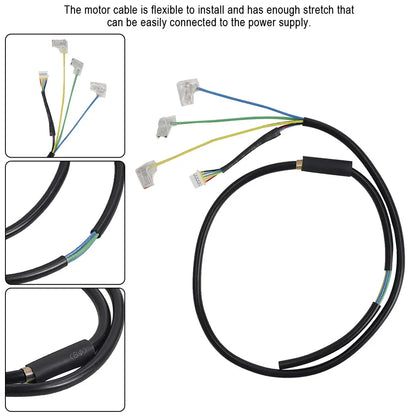 10 Zoll 60/70-7,0 36 V 350 W Motorrad Reifen für Xiaomi 4 Pro Motor Kabel Anti-skid Anti-strahl Reifen Elektrische Roller Zubehör