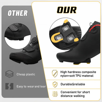 Rennrad-Stollen für SPD-SL, verriegelbare Fahrradpedale, Stollen für SH10, SH11, SH12-System, Schuhe, 3-Loch-Fahrradschuhe, Clips, einfache Freigabe