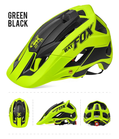 BATFOX MTB Helm Radfahren Herren Fahrradhelm Casco Bicicleta Ultralight Racing Speedframe Mountain Road Fahrradhelme