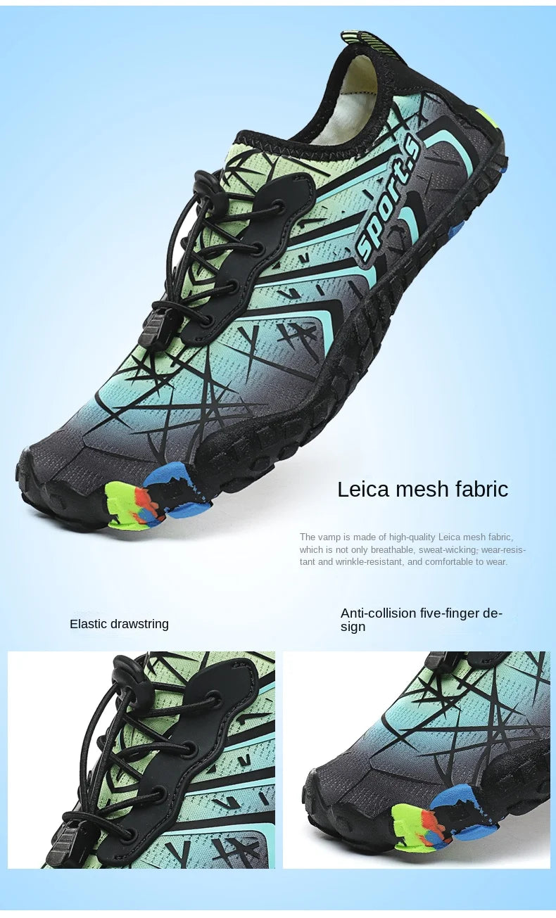 Sommer Unisex Schwimmen Sport Wasser Schuhe für Männer Im Freien Schnell trocknend Atmungs Strand Schuhe Frauen Waten Schuhe Große