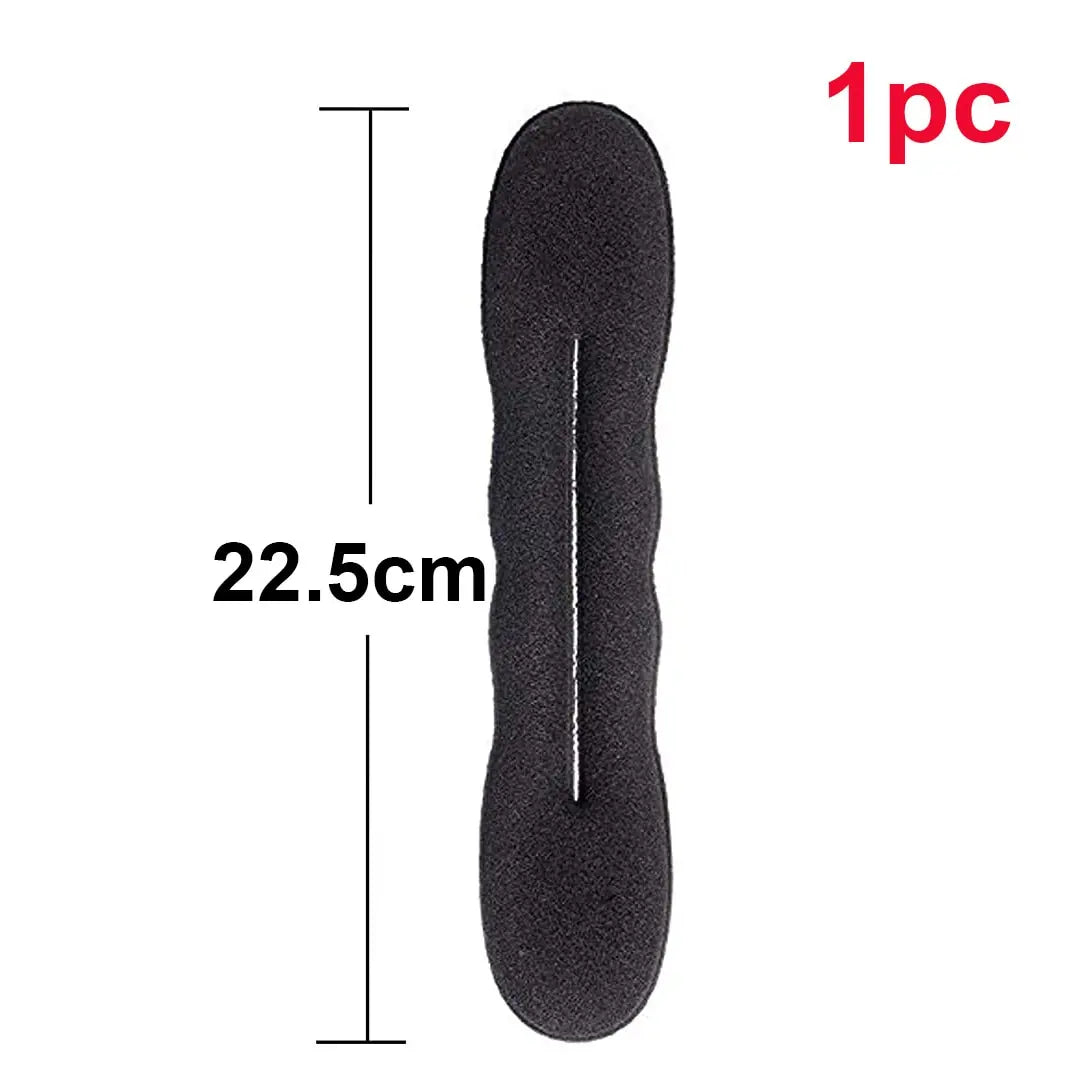 Schwamm Plastiks ch laufe lockige Haar macher Haar gummi Stirnband Twist Donut Bun Locken wickler Haar bänder Frisur Werkzeuge