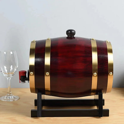 1L/1,5 L/3L Holz Wein Barrel Vintage Eiche Bier Brauen Zubehör Whisky Lagerung Container Hause Dekoration wein Bar Werkzeuge