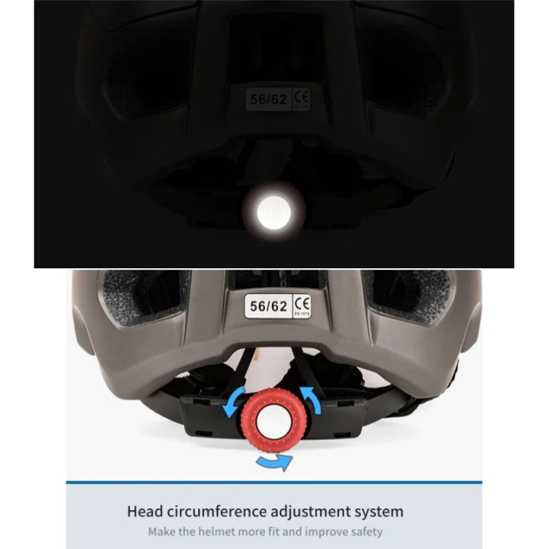 BATFOX MTB Helm Radfahren Herren Fahrradhelm Casco Bicicleta Ultralight Racing Speedframe Mountain Road Fahrradhelme