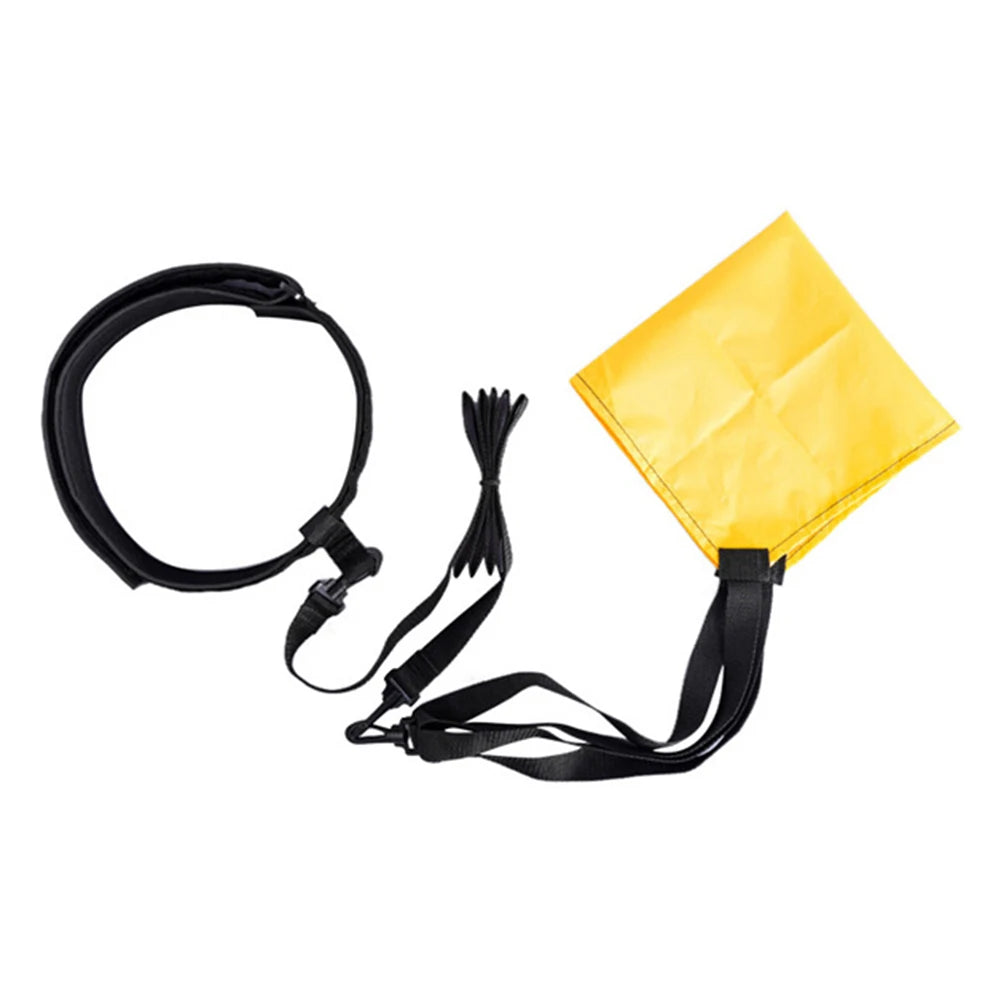 Schwimm kraft training Widerstands gürtel Trainings geräte Erwachsene Kinder Schwimmt raining Trainings gürtel mit Schlepp fallschirm