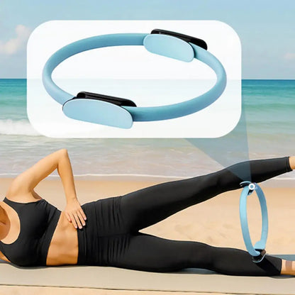 Frauen Yoga Fitness Ring Kreis Pilates Frauen Mädchen Übung Hause Widerstand Elastizität Yoga Gym Workout Pilates Ring Kreis ﻿