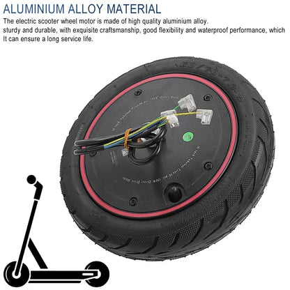 10 Zoll 60/70-7,0 36 V 350 W Motorrad Reifen für Xiaomi 4 Pro Motor Kabel Anti-skid Anti-strahl Reifen Elektrische Roller Zubehör