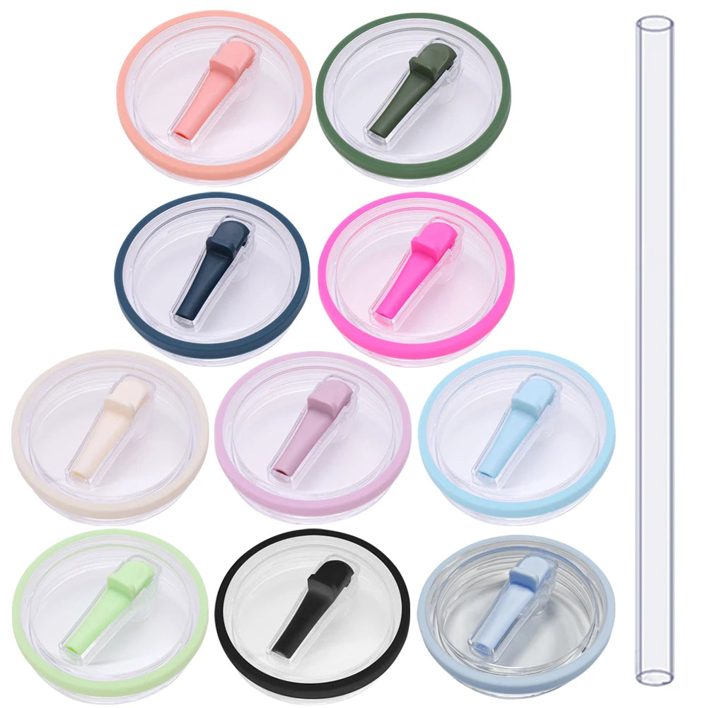 Auslaufsichere Becherabdeckung für Stanley 40oz, austauschbare Umweltschutz-Becherabdeckung, kreative Spirale, Strohhalmabdeckung, Becherzubehör