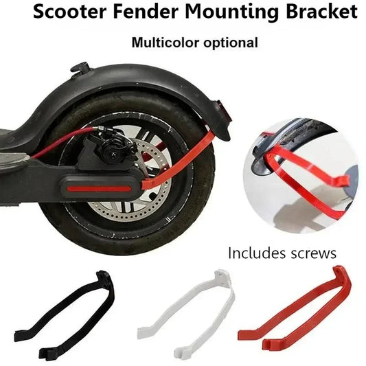 Wasserdichter hinterer Kotflügel für Rollerreifen, bruchsichere Halterung, mit Schrauben und Zubehör, passend für Xiaomi Mijia MI 1S