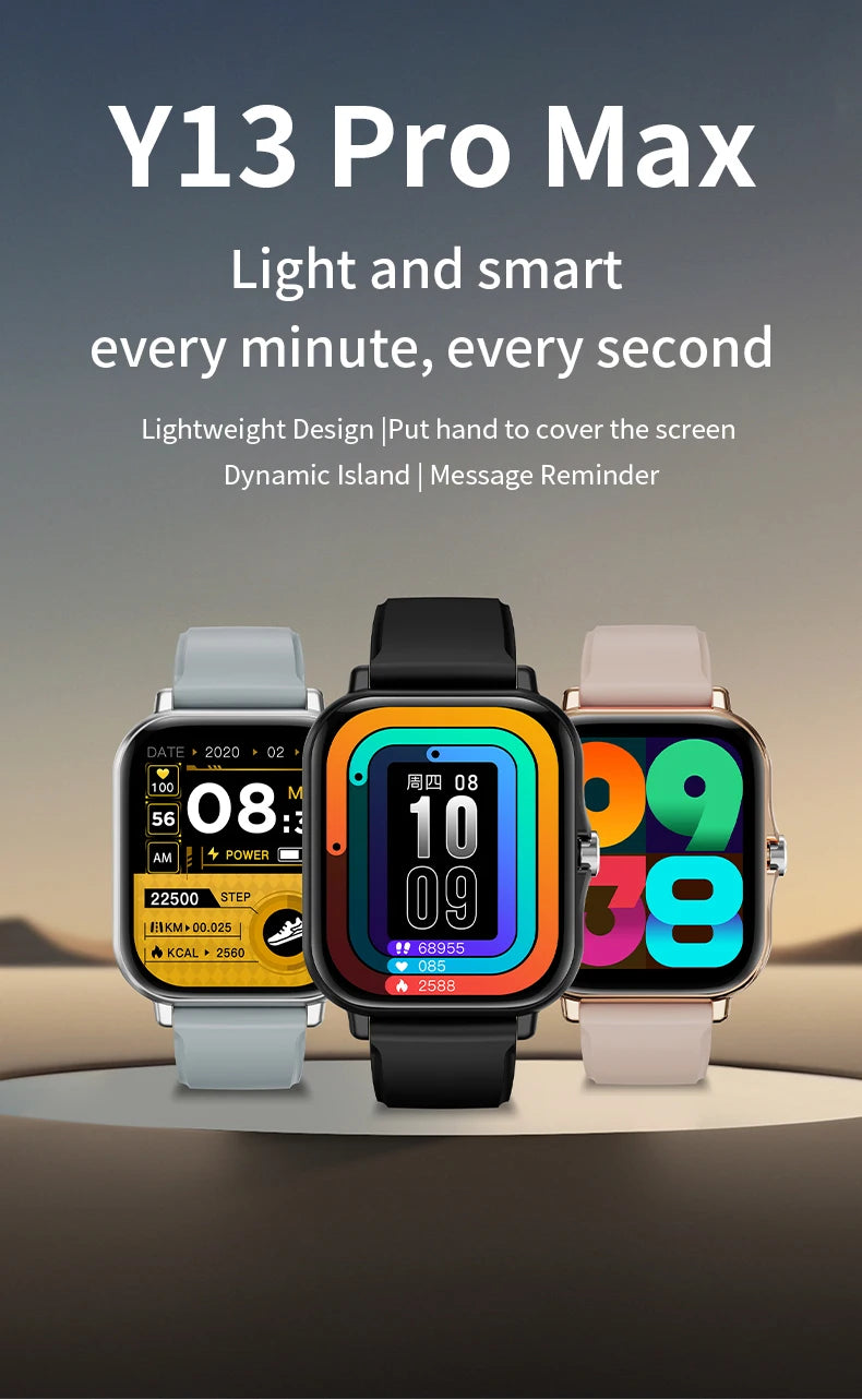 LAXASFIT 2025, neue Smartwatch, Bluetooth, Sprechen, voller Touchscreen, Herzfrequenzmesser, Sport, Fitness, Smartwatch, Männer und Frauen, Geschenk