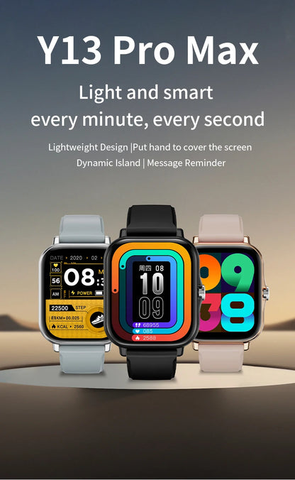 LAXASFIT 2025, neue Smartwatch, Bluetooth, Sprechen, voller Touchscreen, Herzfrequenzmesser, Sport, Fitness, Smartwatch, Männer und Frauen, Geschenk