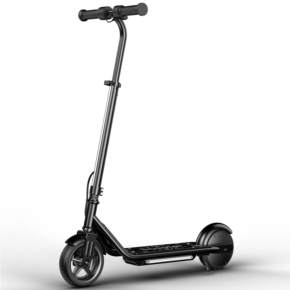 Kinder-Elektroroller K2Pro 150 W Motor 6 Zoll Reifen 18 V Batterie 16 km h Höchstgeschwindigkeit 6–9 km Reichweite Orange Schwarz 3 Geschwindigkeitsgetriebe mit LED