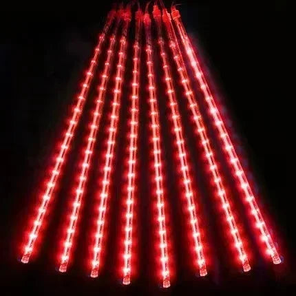 30 cm/50 cm Wasserdichte Meteorschauer Regen 8 Röhre LED Lichterketten Für Outdoor Urlaub Weihnachten Dekoration Baum EU/US/AU/UK Stecker