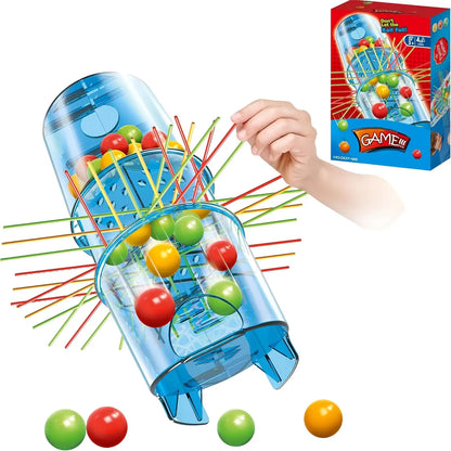 Lassen Sie den Ball nicht fallen, bestes Brettspiel für Familie, Party, Puzzlespielzeug, 2–4 Spieler, Hand-Auge-Koordination, Feinmotor, Denken