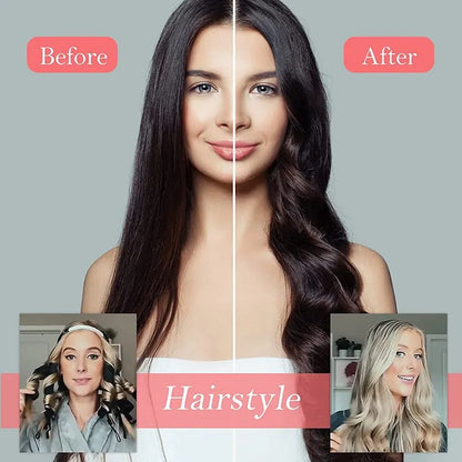 Lazy Haars chieß wickler Haarsträhnen hitzlose Lockens tange Stirnband Locken wickler Seidenband