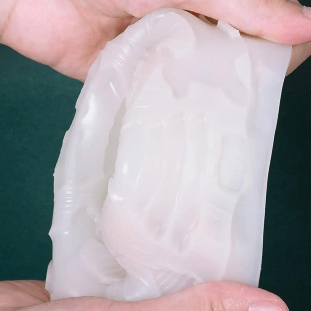 Neue Weihnachtsbaum Schnitzmuster Zylindrische Kerze 3D Silikonform Rentier Schneeflocke Zylindrische Elch Kerzenform