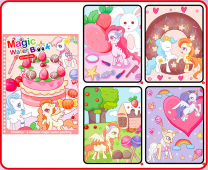 NEUE Kinder Magische Wasser Zeichnung Bücher Malbücher Malerei Spielzeug für Kinder Geburtstag Weihnachten Neujahr Geschenk für Jungen und Mädchen