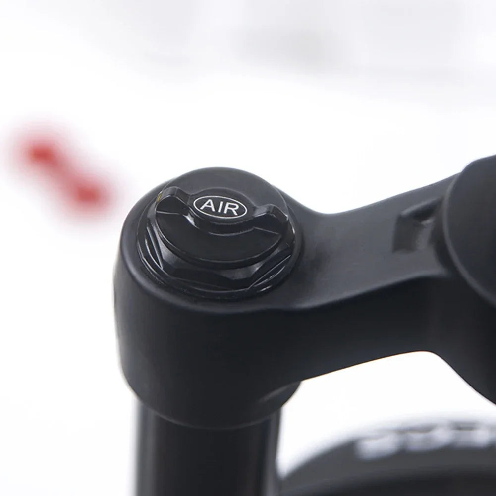 1/2/8 stücke MTB Fahrrad Federung Gabel Kappe Fahrrad Front Air Gabel Abdeckung Aluminium Legierung Luft Gas Schulter Abdeckung gabel Düse Schutz