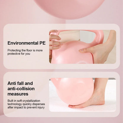 Wassergefüllte Kettlebell, weiche Kettlebell, stoßfeste Kettlebell-Gewichte, Hantelgewichte, Handgewichte für das Training zu Hause