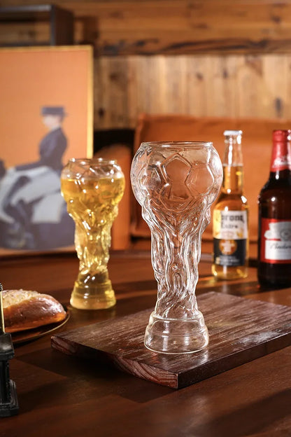 Bierglas-Kaffeebecher, Trophäenform, Komfort mit markanter Textur, Bierkrug, geeignet für Familientreffen