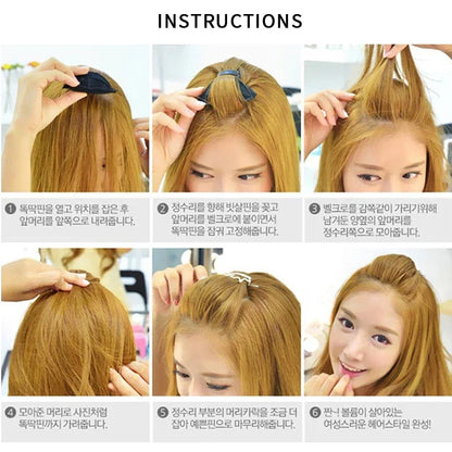 Schwamm Plastiks ch laufe lockige Haar macher Haar gummi Stirnband Twist Donut Bun Locken wickler Haar bänder Frisur Werkzeuge