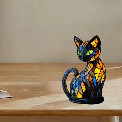 3D süße Katze magische bunte Dekor LED-Licht USB-betrieben langlebige Dekoration für Schlafzimmer Schreibtisch Home Office 3D dreidimensionales Design