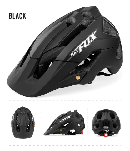 BATFOX MTB Helm Radfahren Herren Fahrradhelm Casco Bicicleta Ultralight Racing Speedframe Mountain Road Fahrradhelme