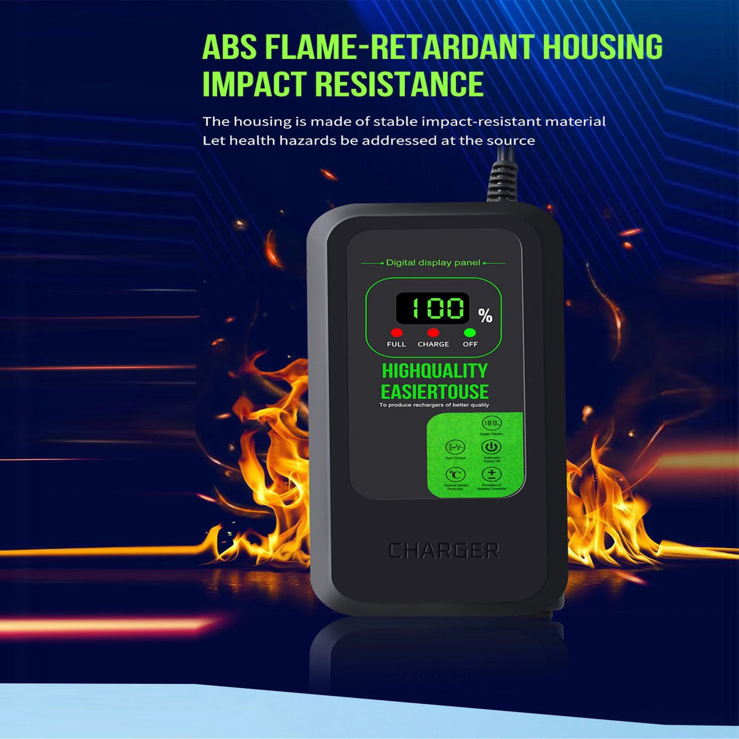 Ladegerät, 60v 20ah Batterie ladegerät für Roller Elektro fahrräder E-Bike